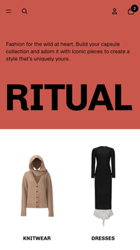 Mobile preview for Ritual in the "Ritual" style